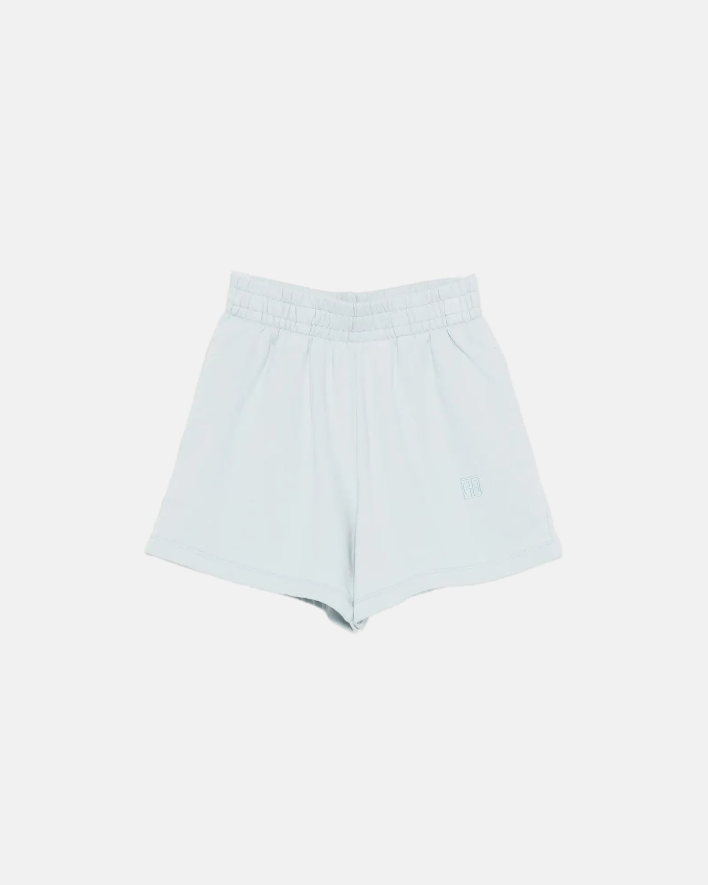 Kam Short Framed Monogram in Pale Blue