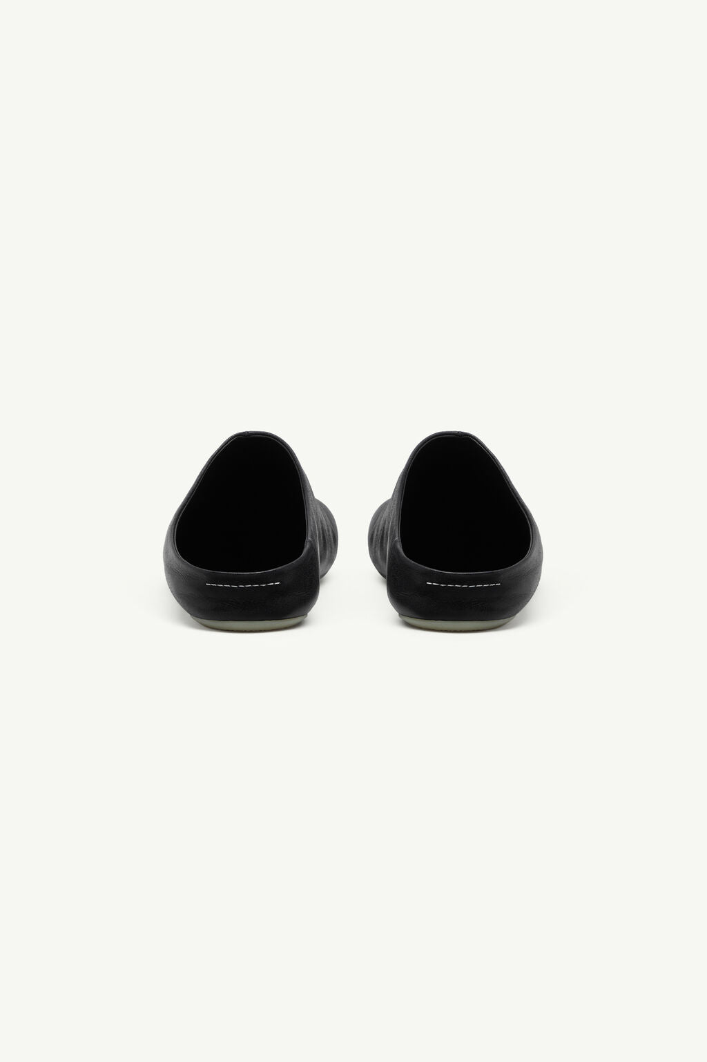 Factory Sabot Slippers in Black