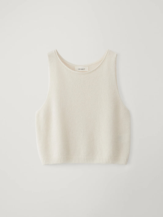 Devine Vest in Cream
