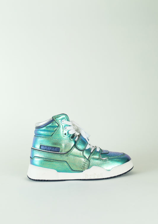 Alsee Sneakers in Metallic Green