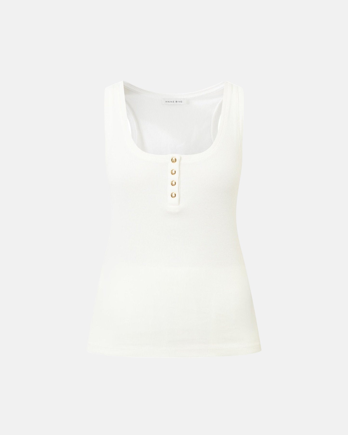 Alessia Tank in Ivory