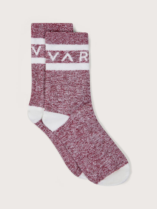 Spencer Sock in Red Marl