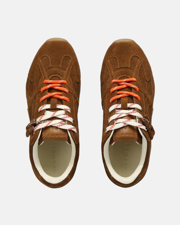 Atlas Suede Sneaker in Tan