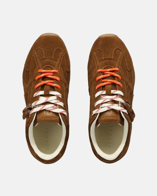 Atlas Suede Sneaker in Tan