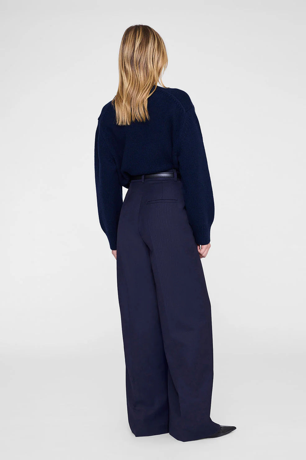 Lou Trouser in Midnight Blue