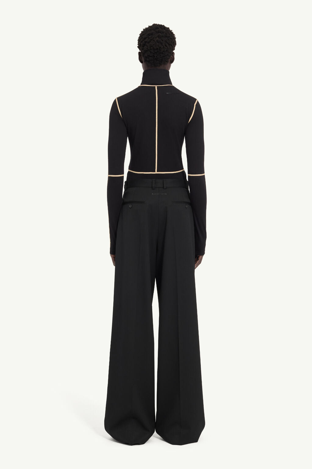 Long Sleeve Top in Black