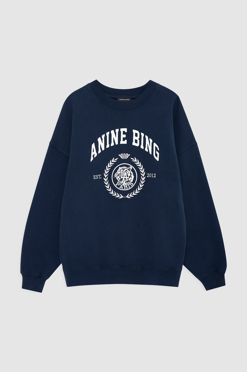 Miles Sweatshirt Collegiate in Dark Navy