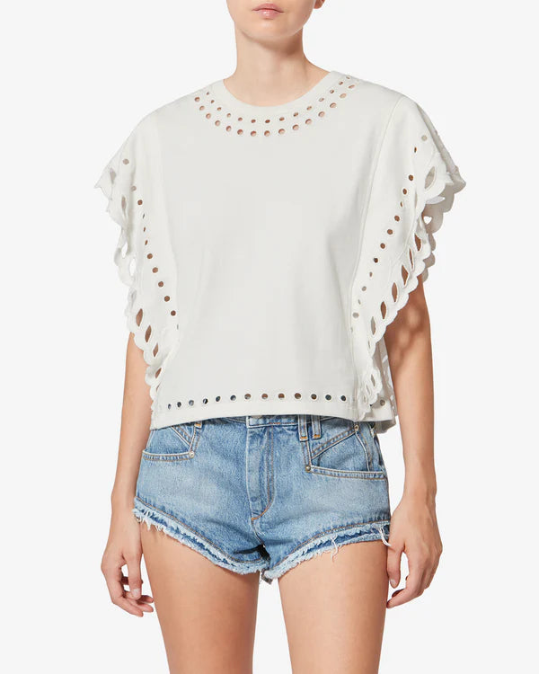 Odyle Top in Ecru
