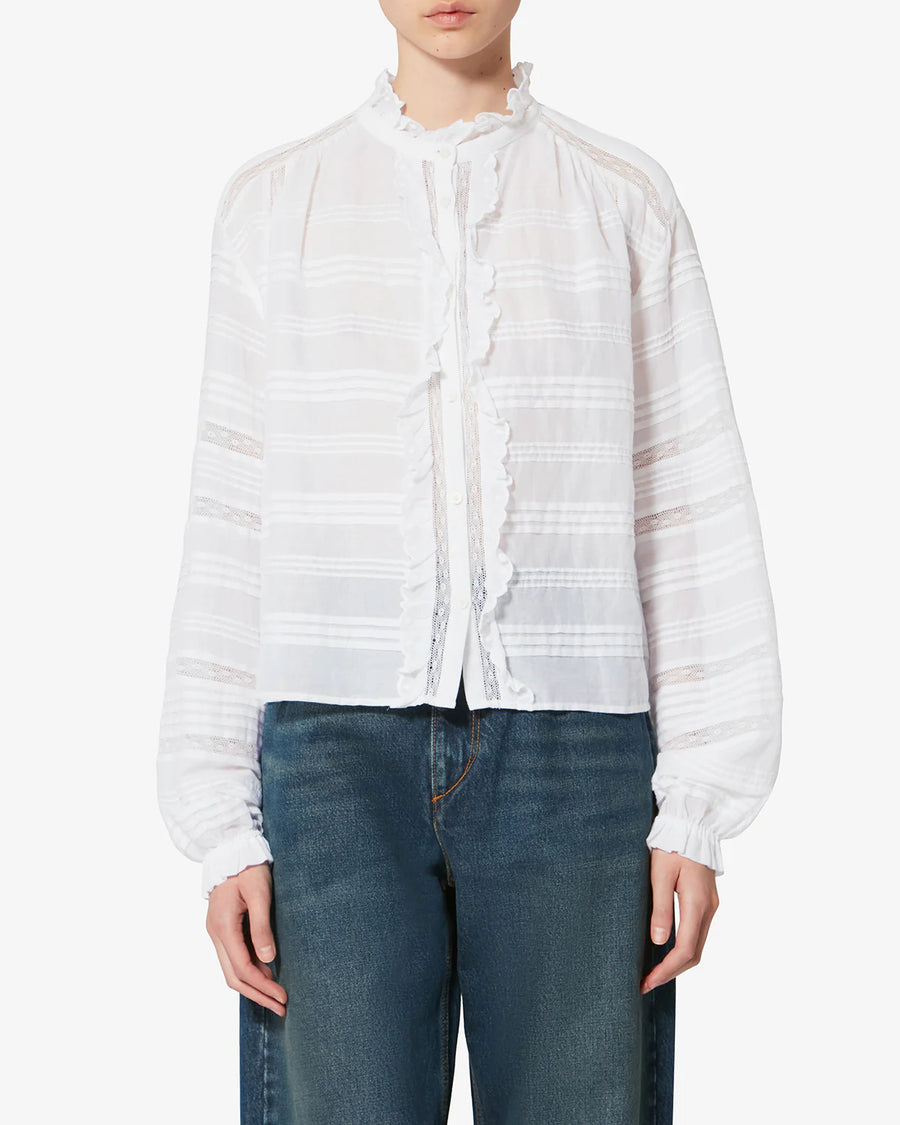 Peline Top in White