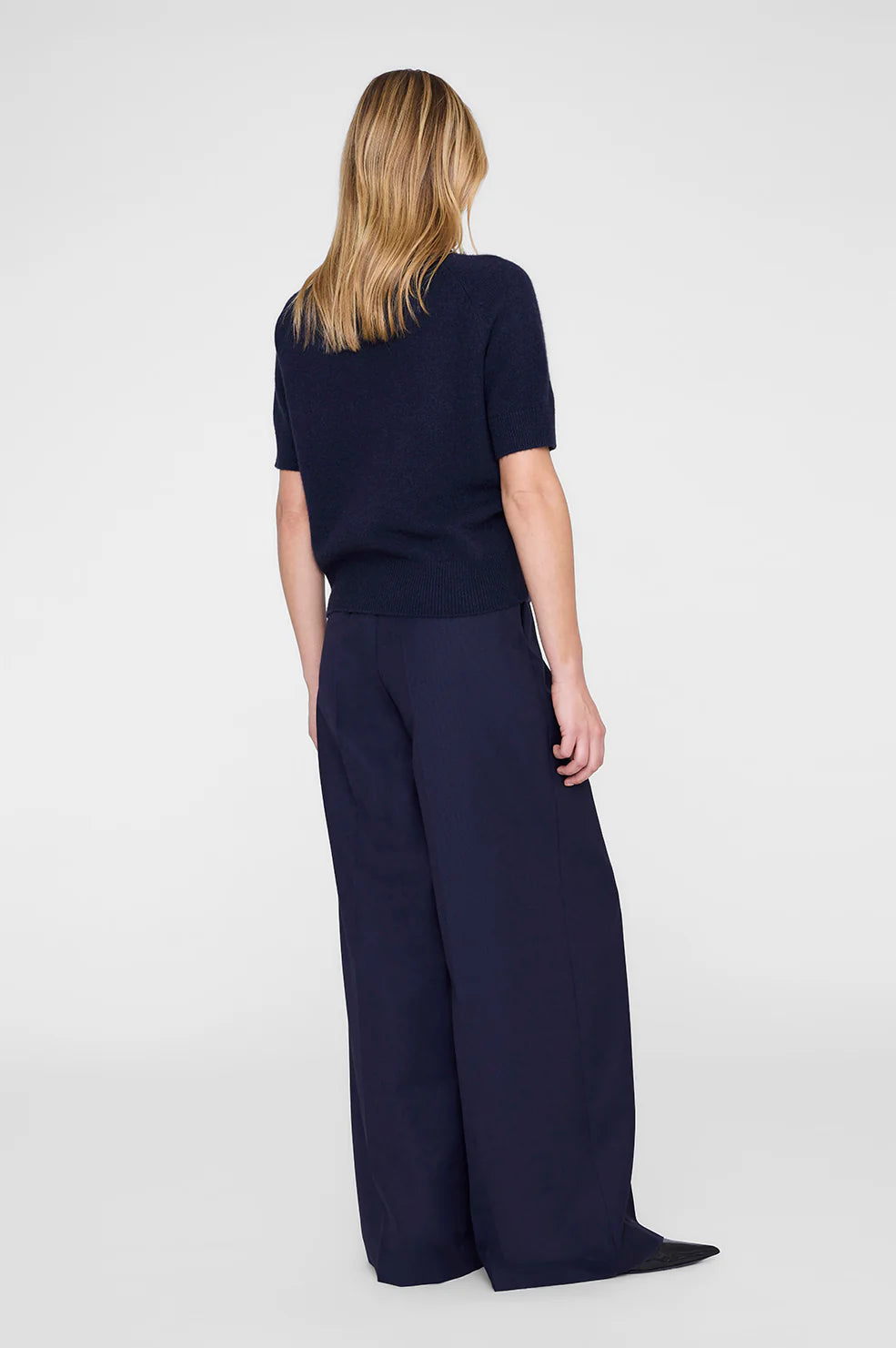 Jackson Turtleneck Sweater in Midnight Blue