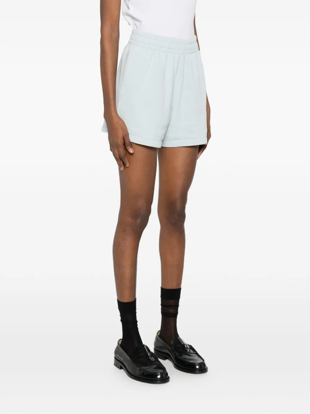 Kam Short Framed Monogram in Pale Blue