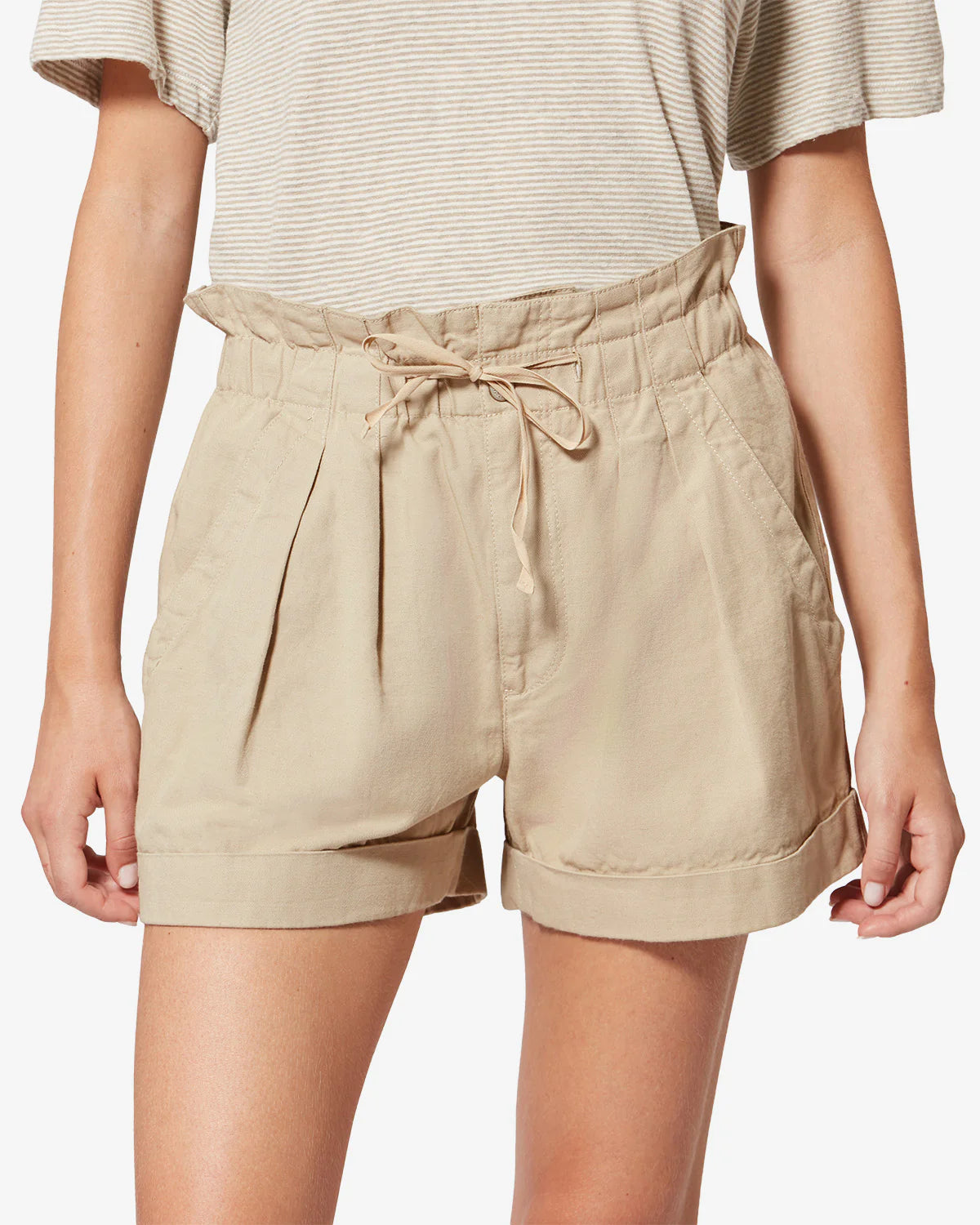 Nirma Shorts in Beige