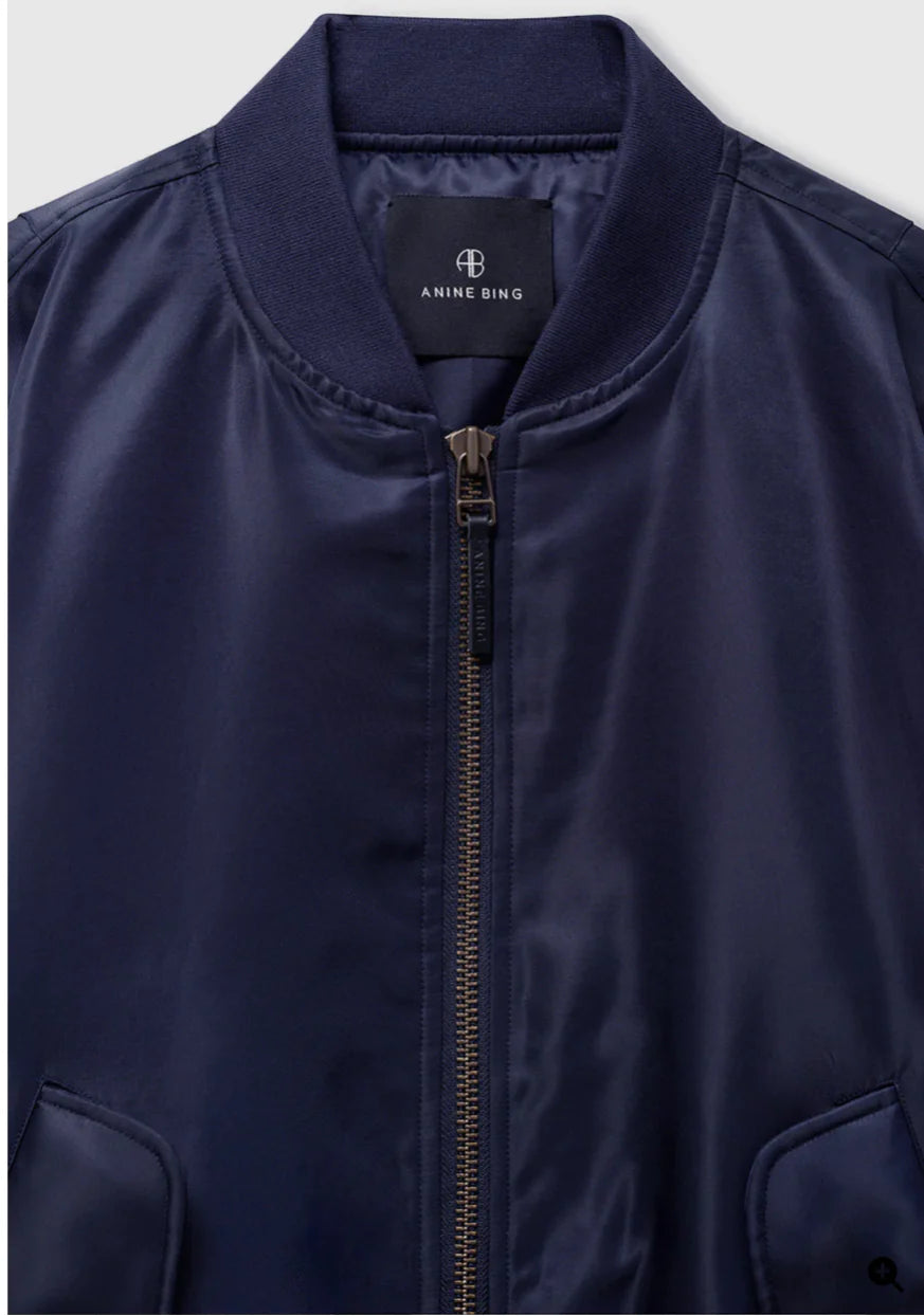 Leon Bomber in Midnight Blue