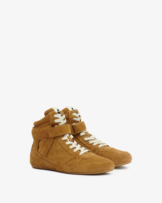 Senny High Sneakers in Cognac