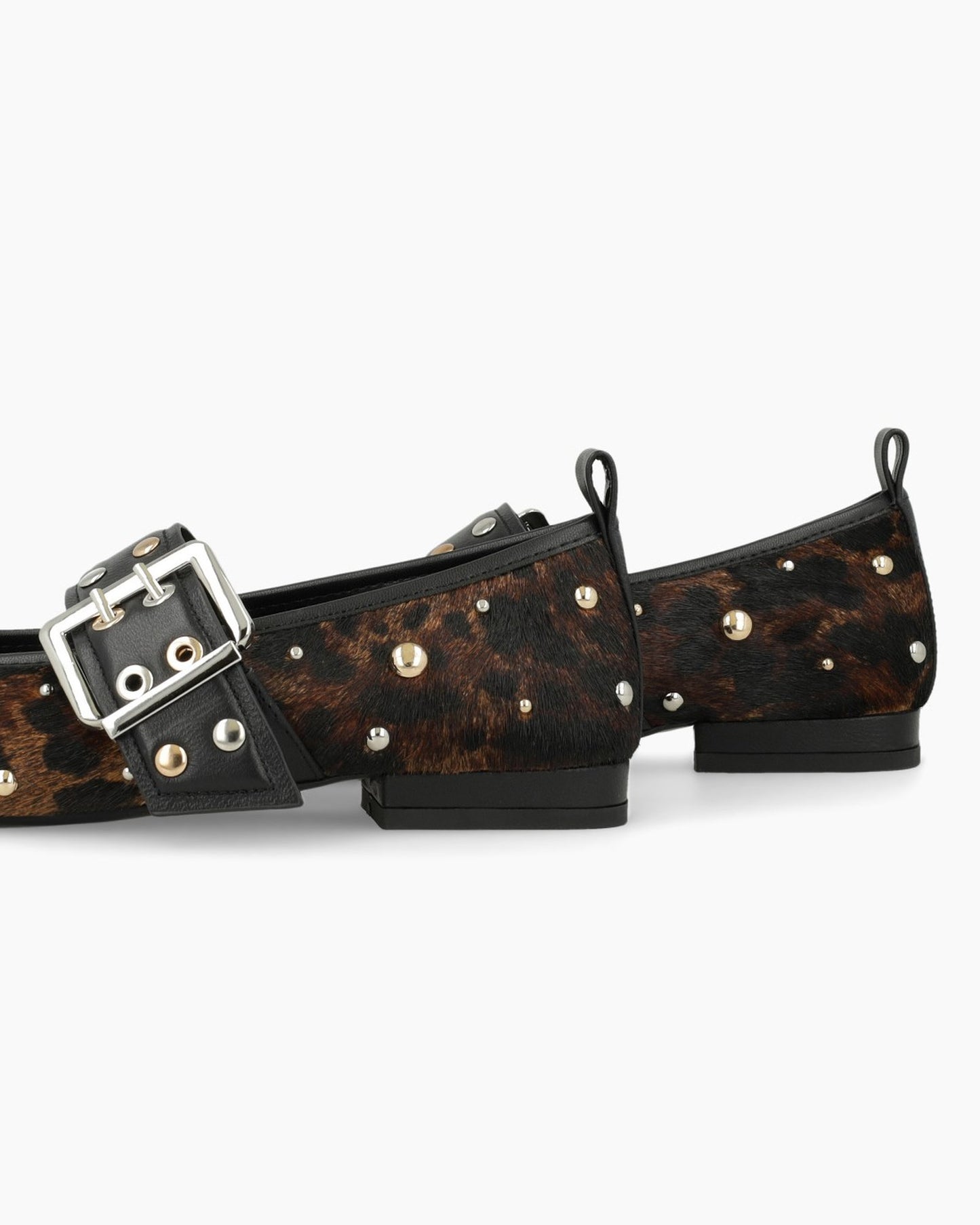 Ballerina Flats in Leopard Print