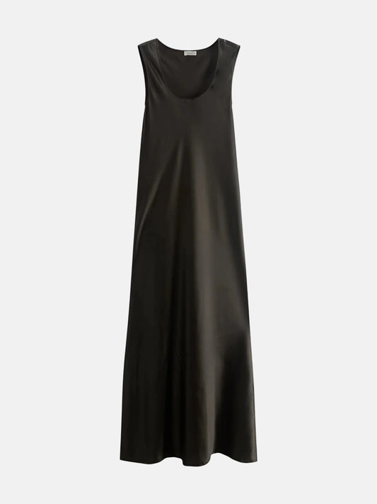 Silk Slipdress in Black
