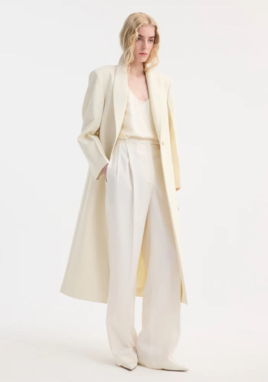 Signature Opera Coat in Ivory