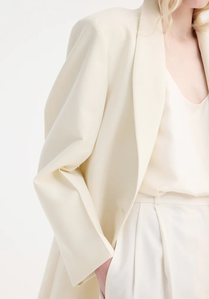 Signature Opera Coat in Ivory