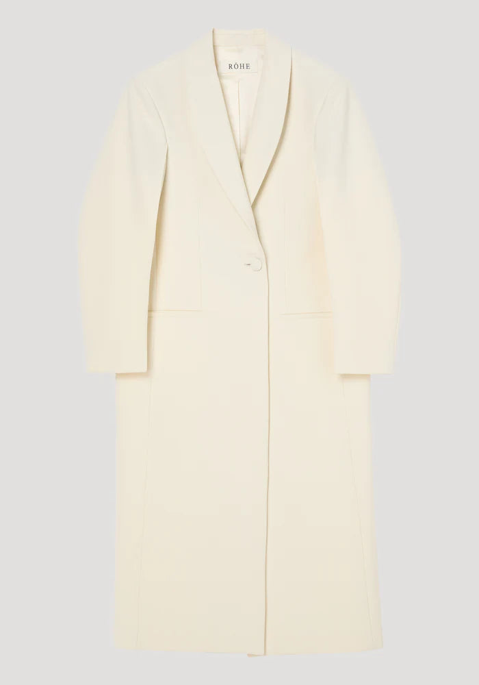 Signature Opera Coat in Ivory