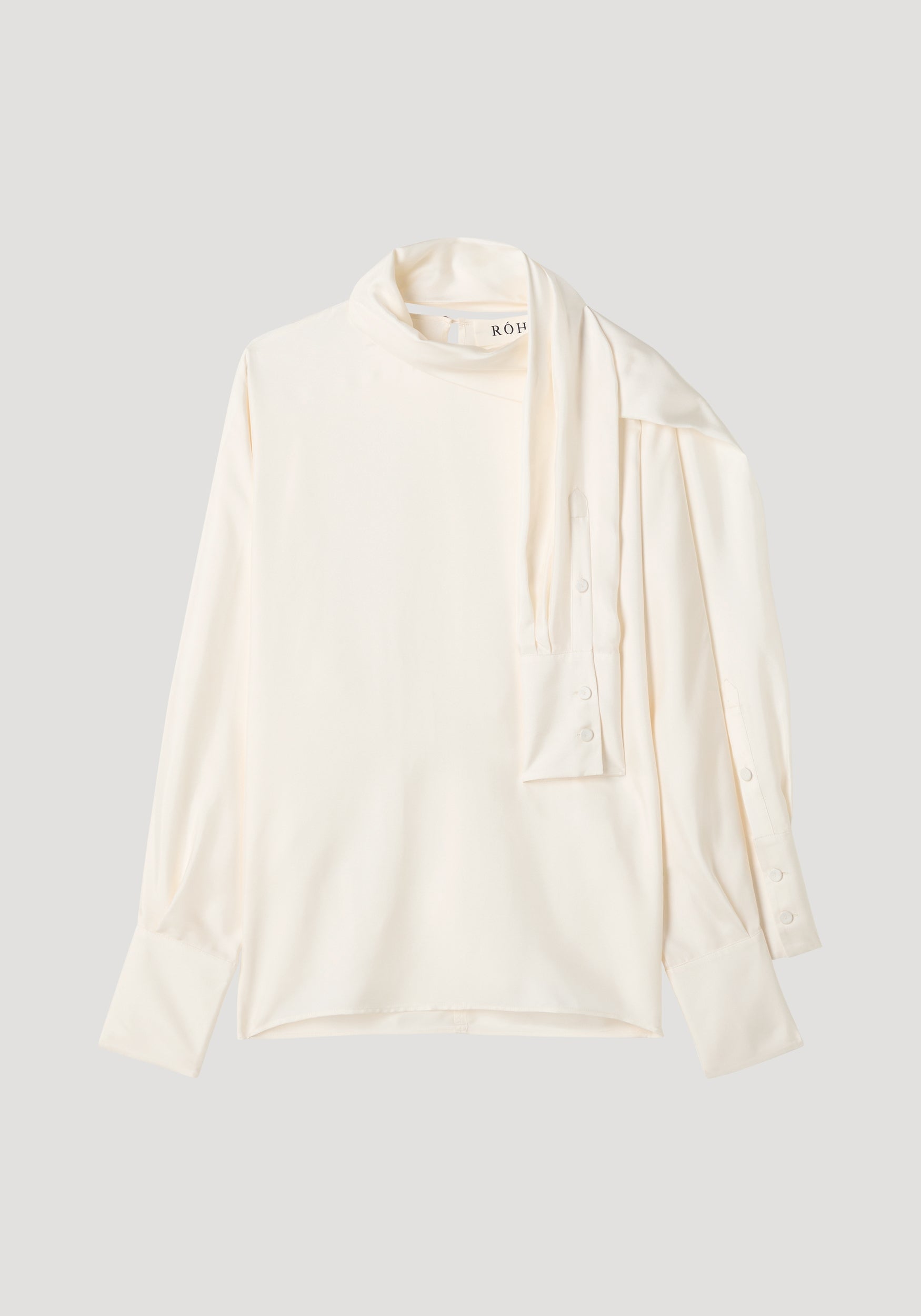 Foulard silk top