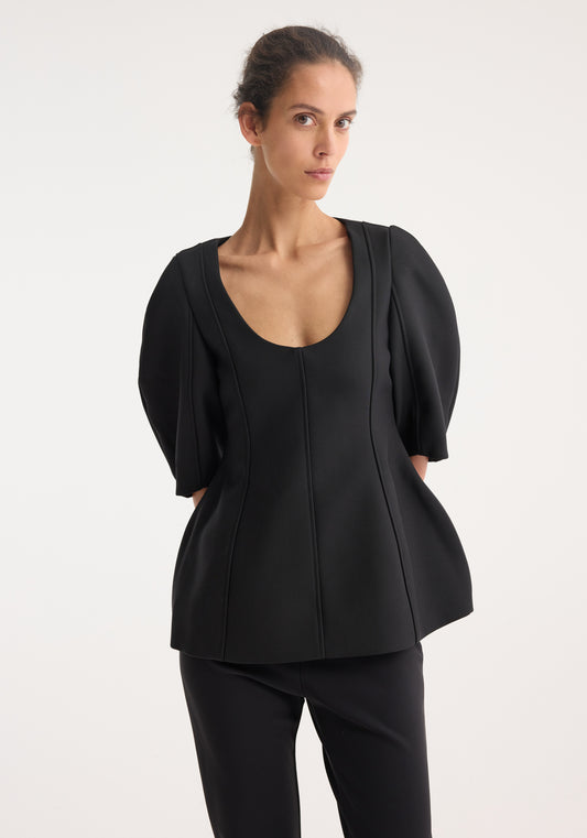 Sculptural top