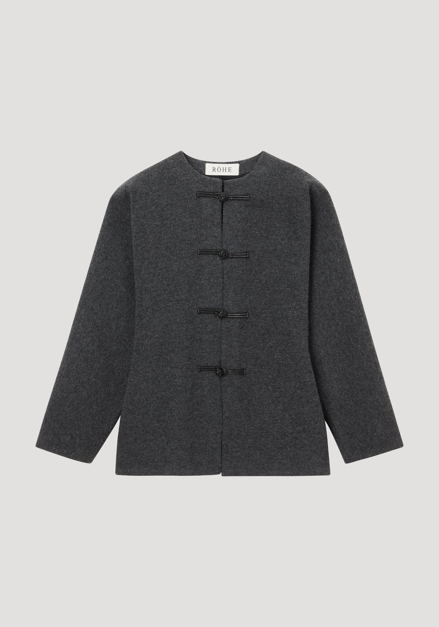 Mandarin waisted cardigan