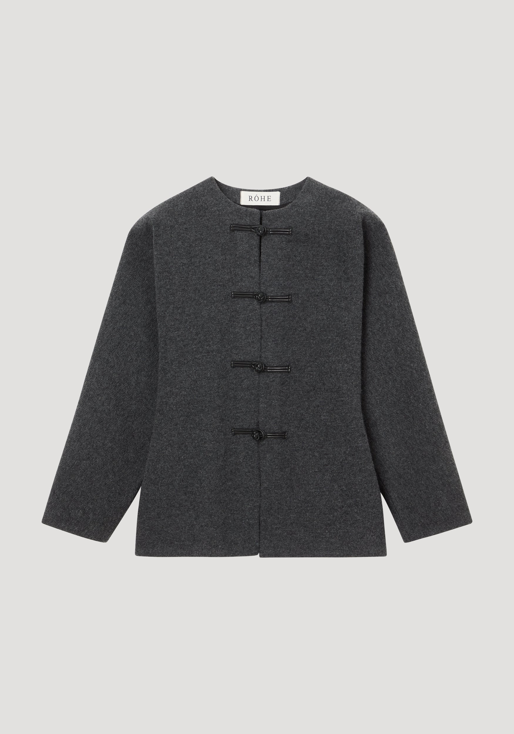 Mandarin waisted cardigan