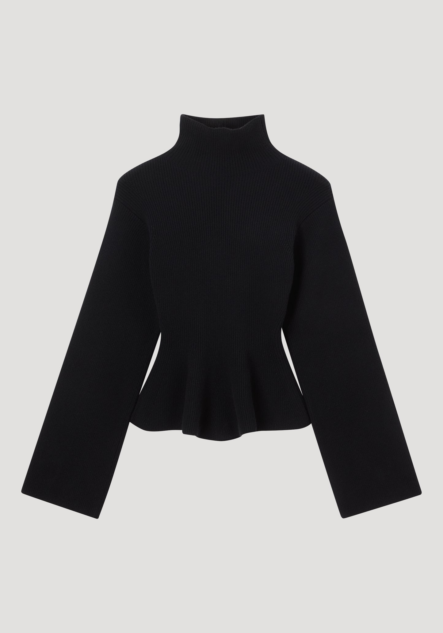 Sculptural knitted top