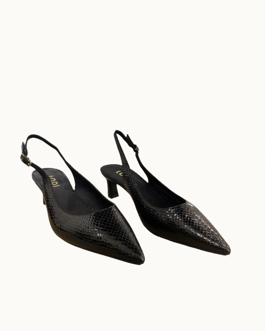 Chase Heel in Loki Negro