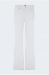 Sofia Flare Jean in Crisp White