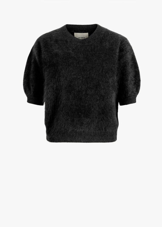 Juniper Sweater in Black Brushed