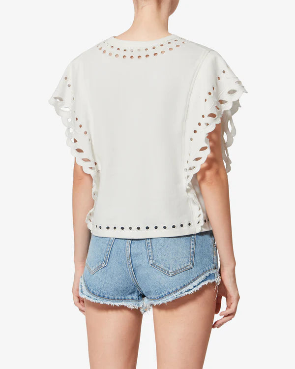 Odyle Top in Ecru