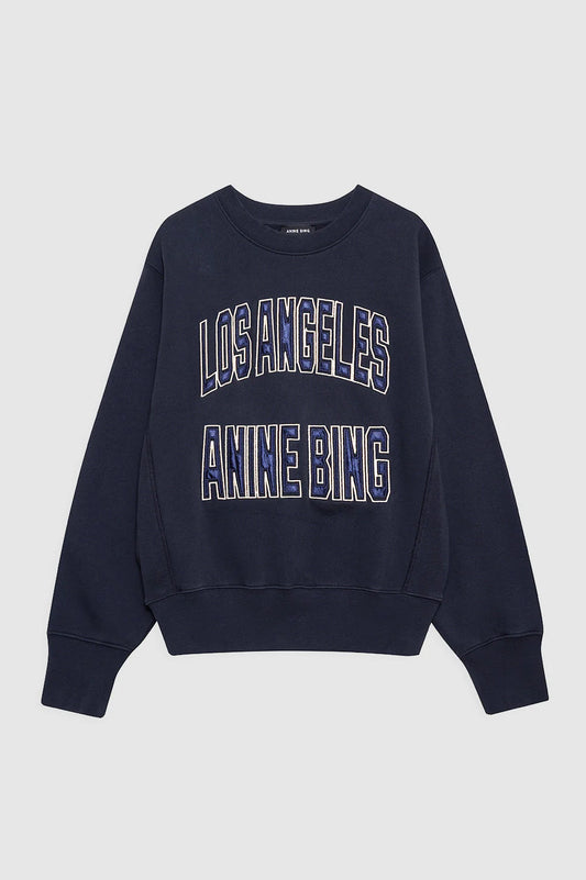 Harry Shrunken Sweatshirt LA in Vintage Black