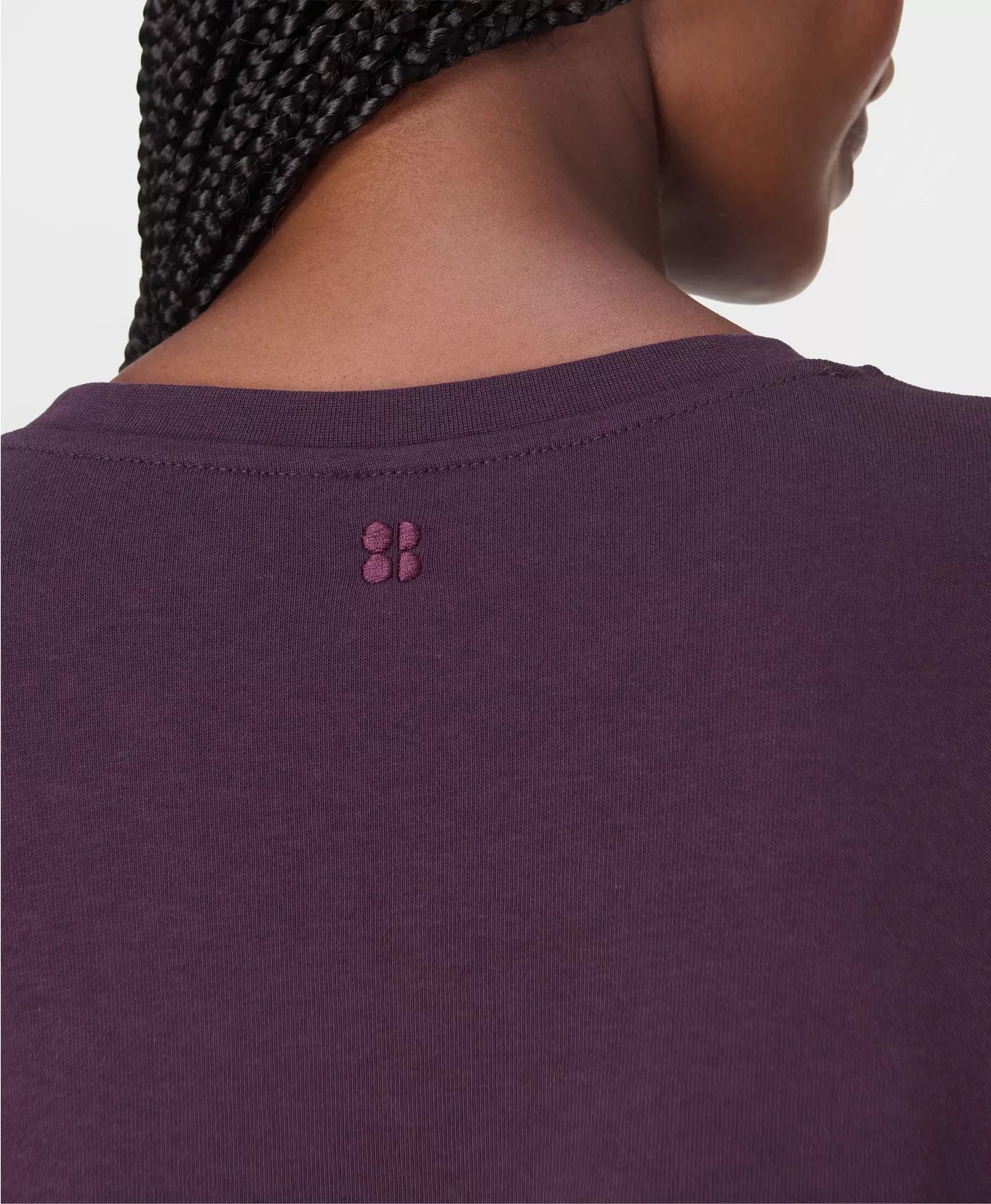 After Class Longline Sweatshirt in Neptune Purple