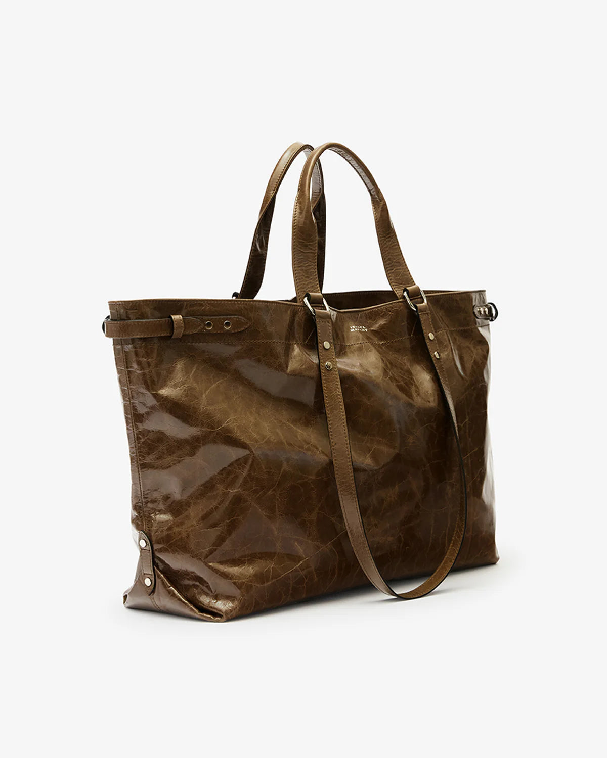 Winna Tote Shoulder Bag in Moss Green