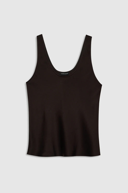 Lea Top in Deep Brown