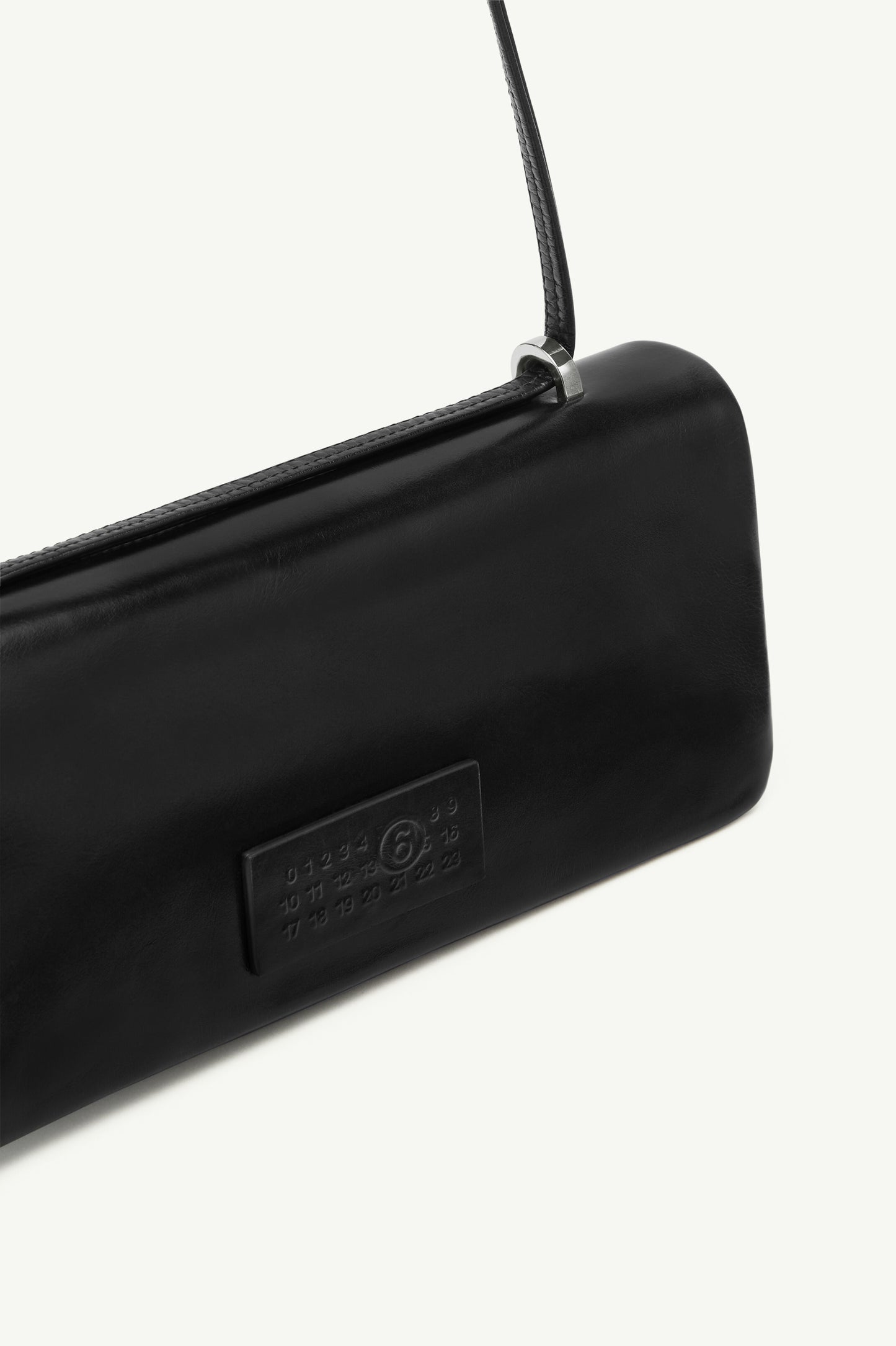 Numeric Shoulder Bag in Black