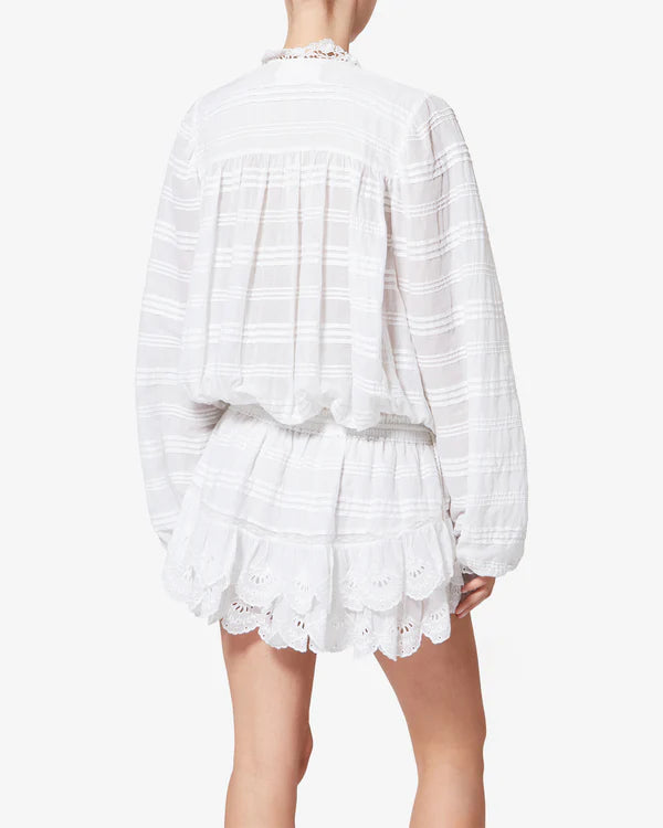 Preya Dress in White