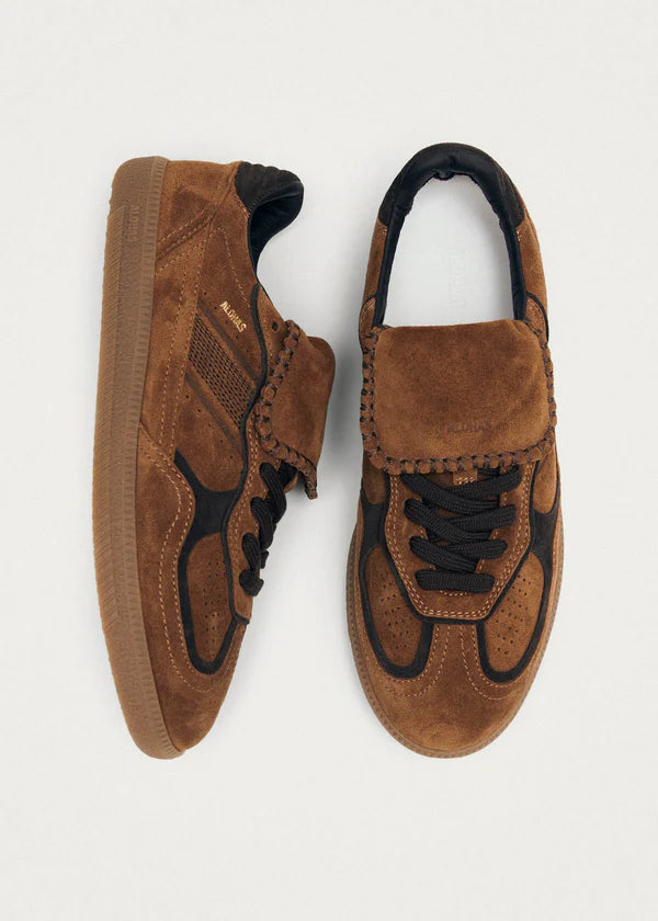 TB490 Club Suede Sneakers in Brown Leather