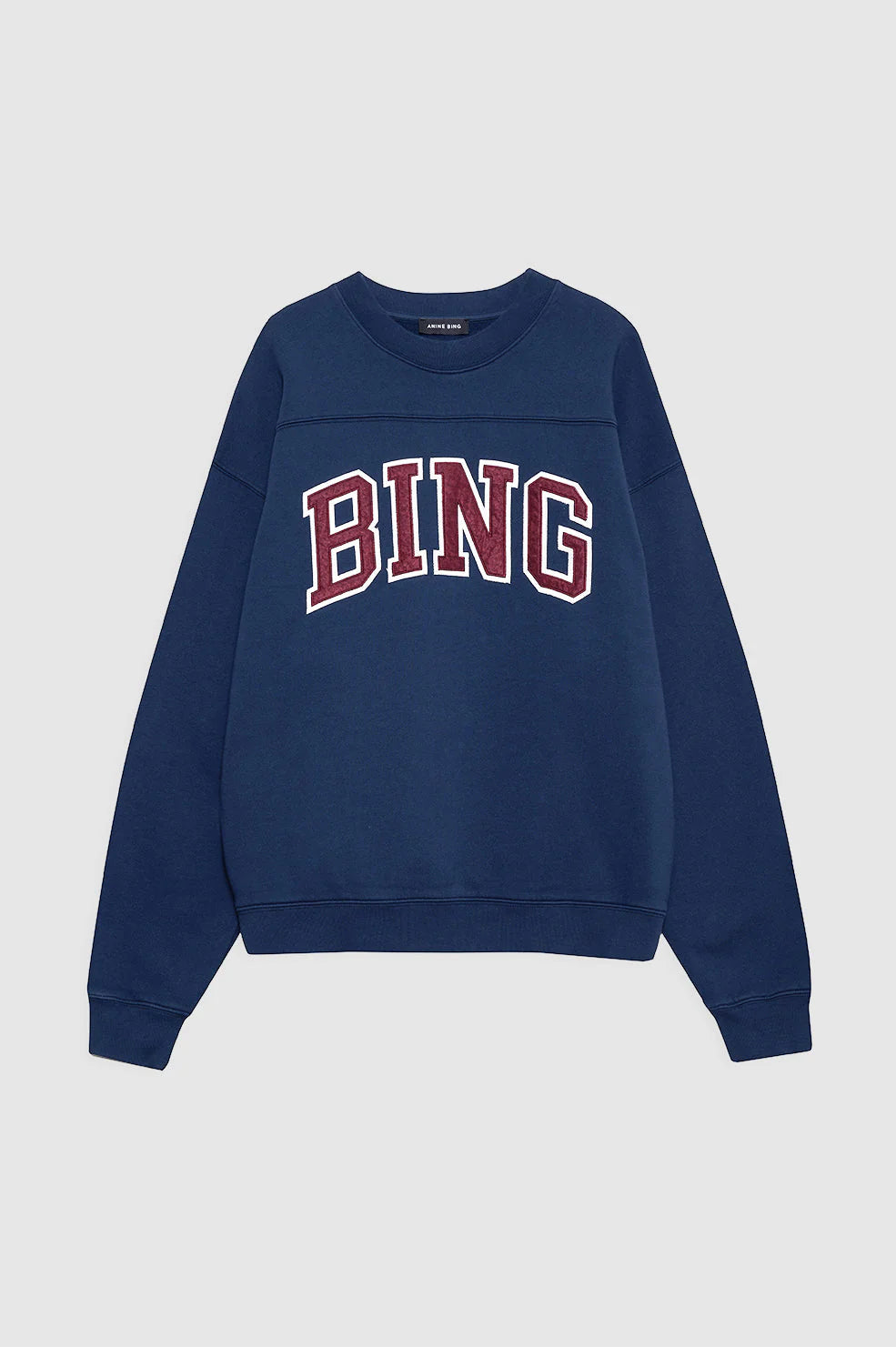 Trenton Sweatshirt Bing in Washed Navy