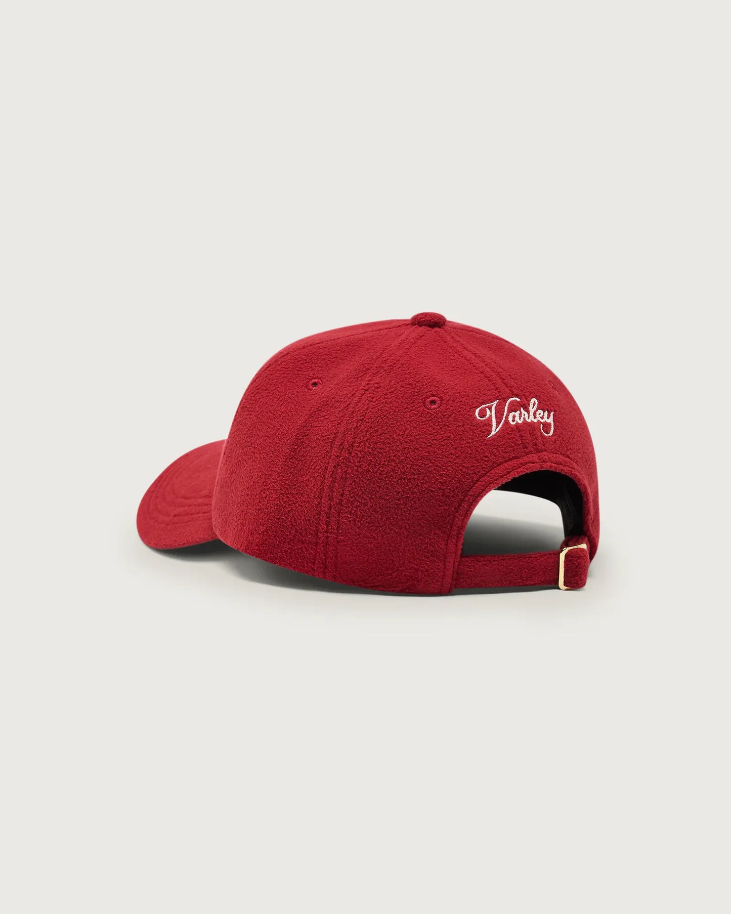 Raina Fleece Cap in Red Dahila
