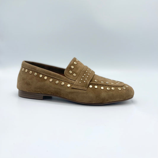 LODI LOVE ANTE CAMEL TAUPE LOAFER
