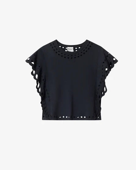 Odyle Top in Faded Black