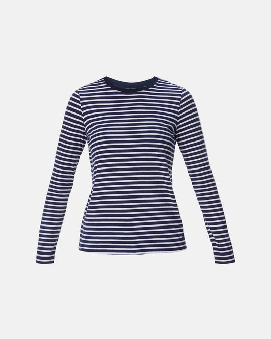 Essential Long Sleeve T-Shirt in Navy Blue