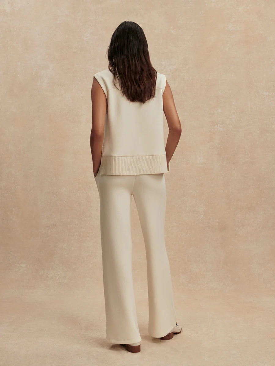 The Wide Leg Pant 30" in Pristine