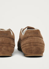 TB56 Sneakers in Suede Brown Leather