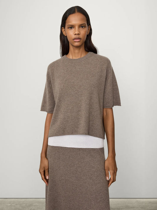 Cila T-Shirt in Truffle