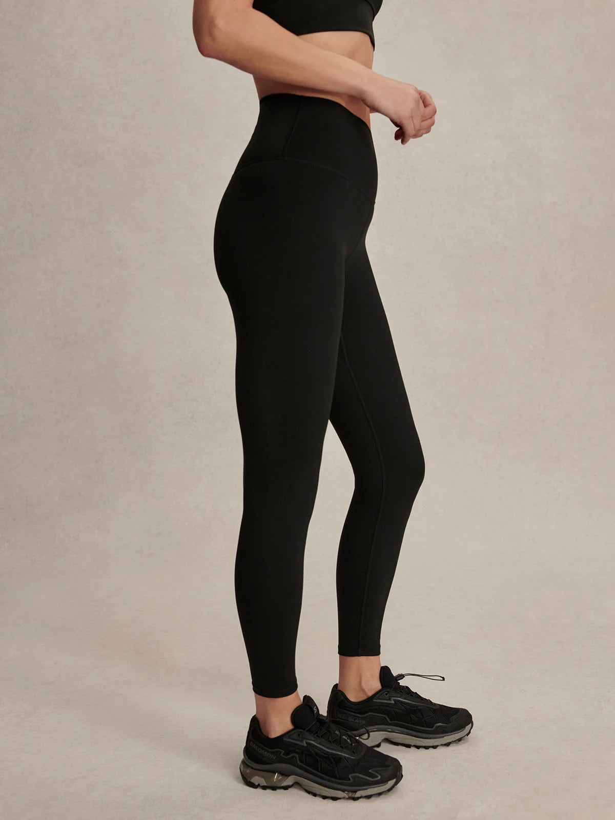FreeSoft High Rise Leggings 25" in Black