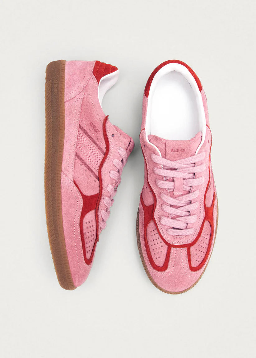 TB490 Rife Leather Sneakers in Sea Pink