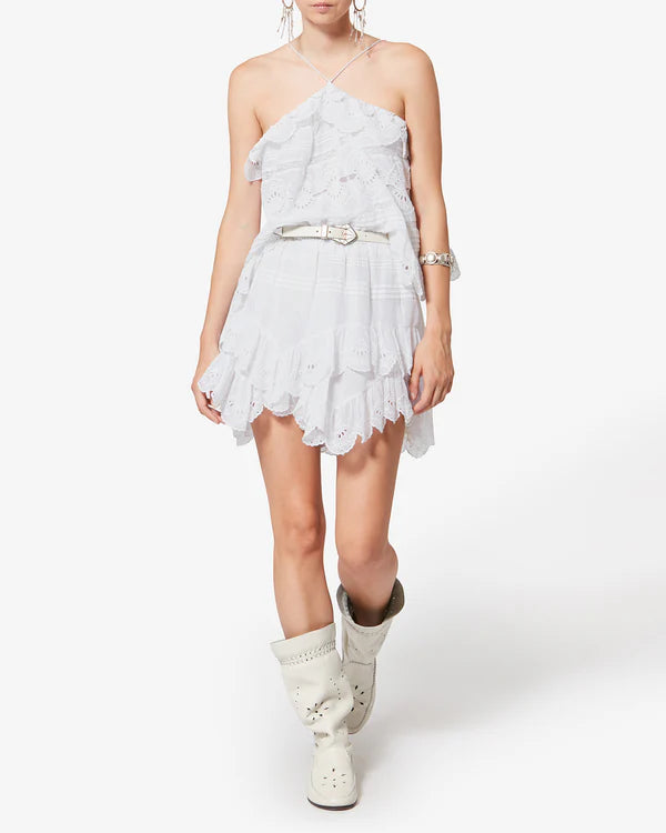 Prisha Top in White